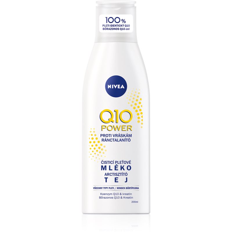 Nivea Q10 Power cleansing lotion with anti-wrinkle effect 200 ml
