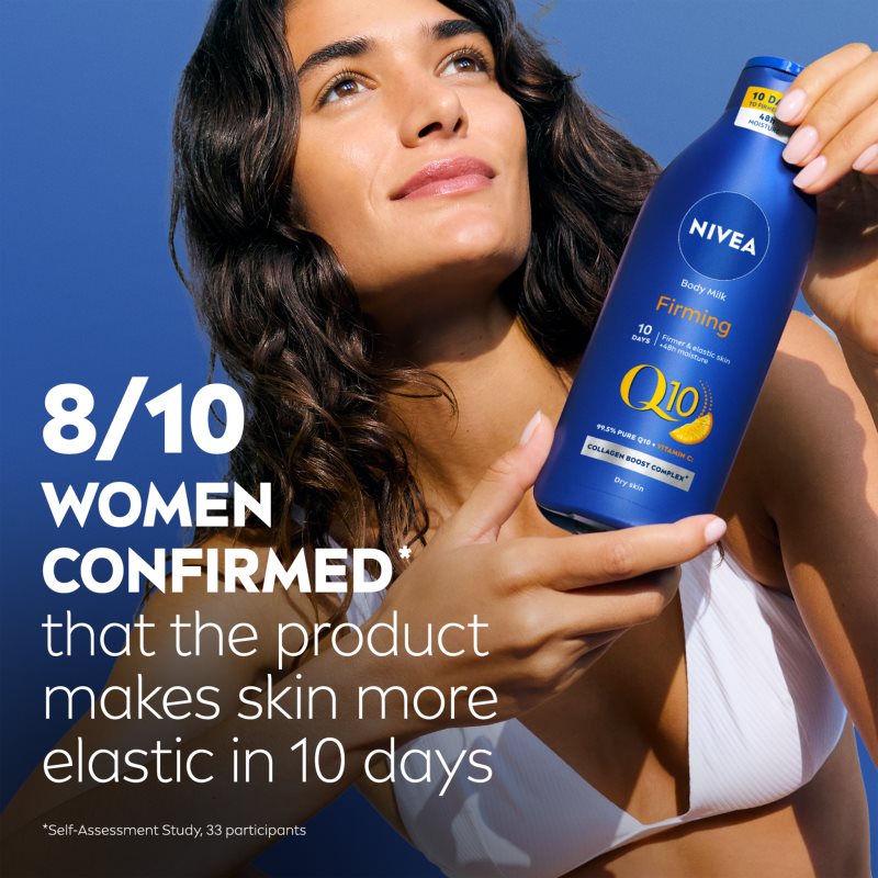 NIVEA Q10 Plus зміцнююче молочко для тіла для сухої шкіри 400 мл