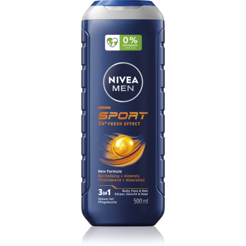 NIVEA MEN Sport sprchový gel s minerály pro muže 500 ml