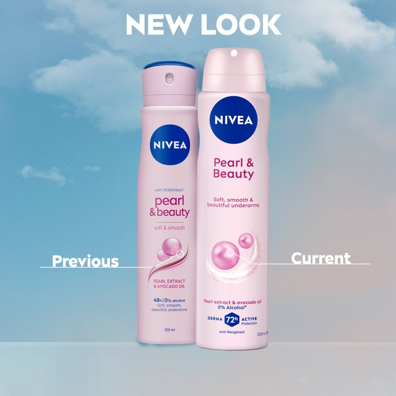 NIVEA Pearl & Beauty antiperspirant v spreji 150 ml (obrázok 6)
