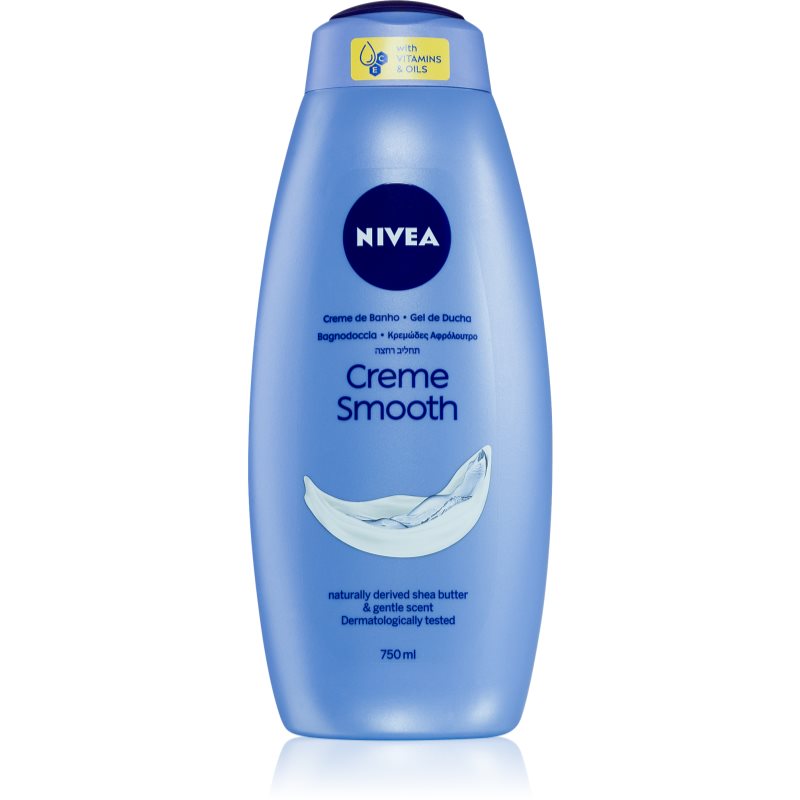 E-shop Nivea Creme Smooth krémový sprchový gel 750 ml