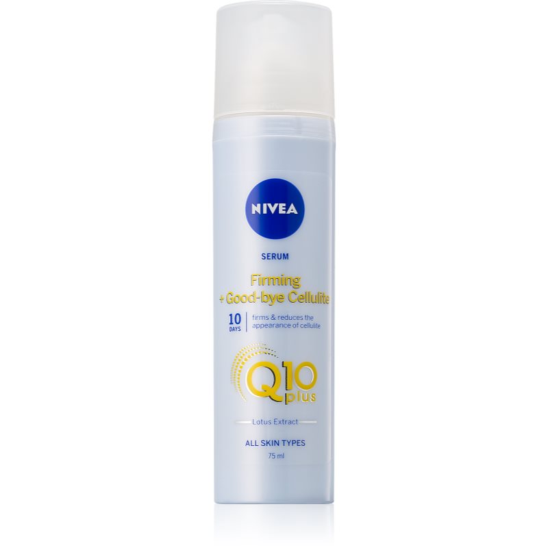 

Nivea Q10 Plus зміцнююча сироватка проти розтяжок та целюліту