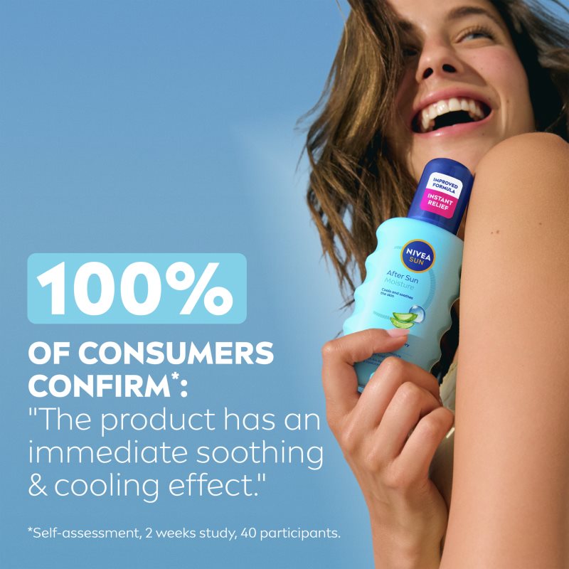 NIVEA SUN After Sun hydratační sprej po opalování s aloe vera 200 ml (obrázek 7)