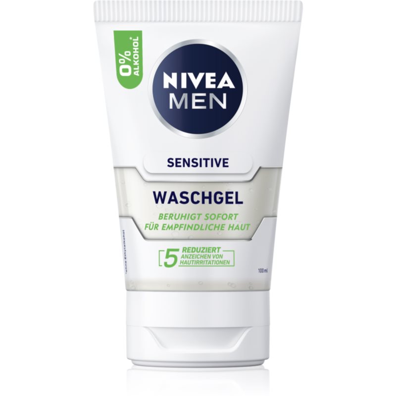 Zdjęcia - Produkt do mycia twarzy i ciała Nivea Men Sensitive żel oczyszczający dla mężczyzn 100 ml 