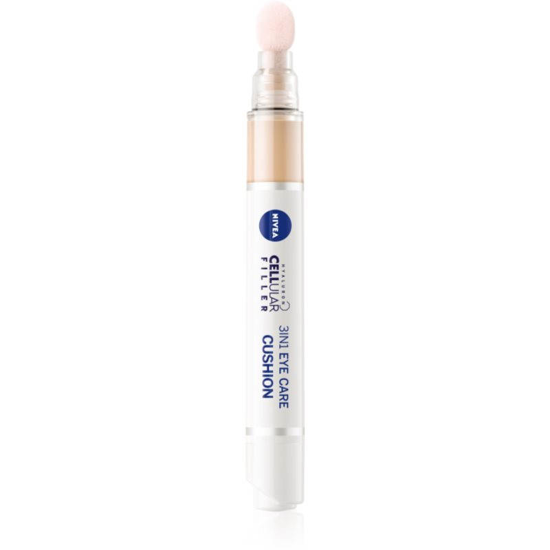 Nivea Hyaluron Cellular Filler tinted moisturiser for the eye area shade 02 Medium 4 ml
