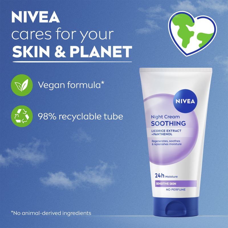 NIVEA Soothing zklidňující noční krém 50 ml (obrázek 7)