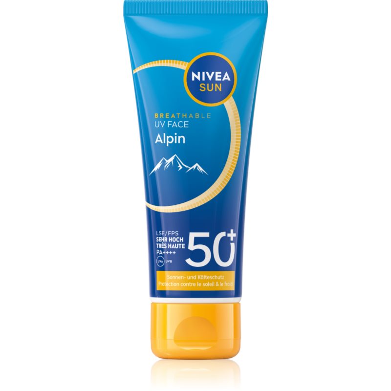 NIVEA SUN Alpin Gesichtscreme zum Bräunen SPF 50 50 ml