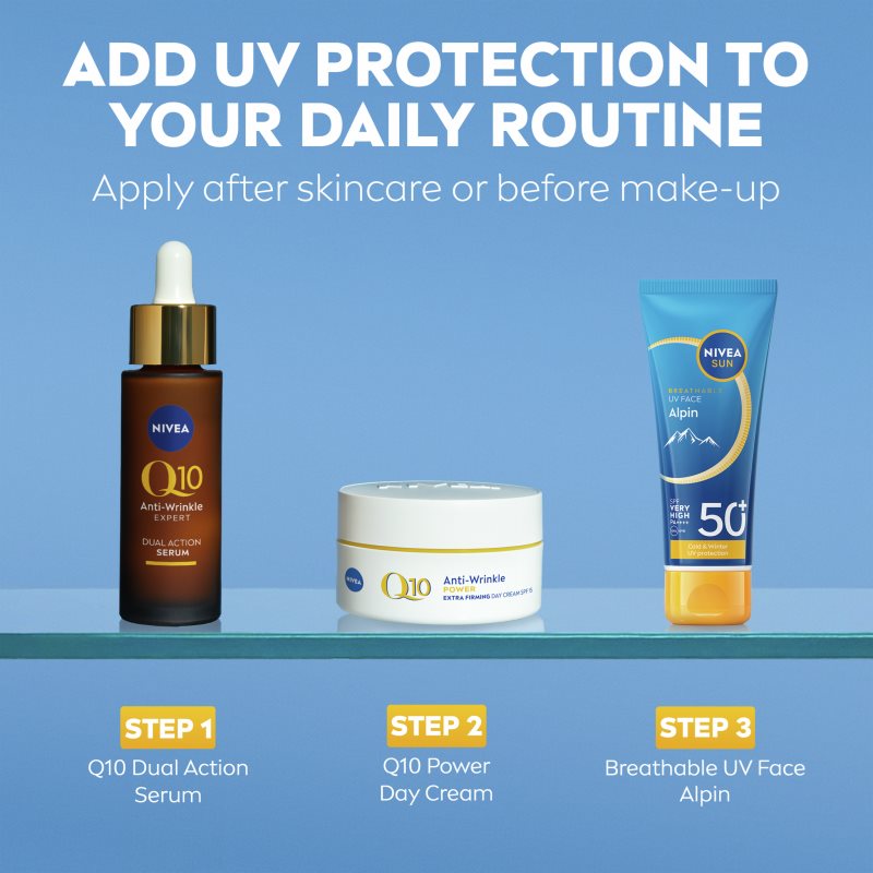 NIVEA SUN Alpin pleťový krém na opalování proti chladu a větru SPF 50+ 40 ml (obrázek 8)