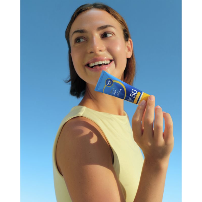 NIVEA SUN Alpin pleťový krém na opalování proti chladu a větru SPF 50+ 40 ml (obrázek 9)
