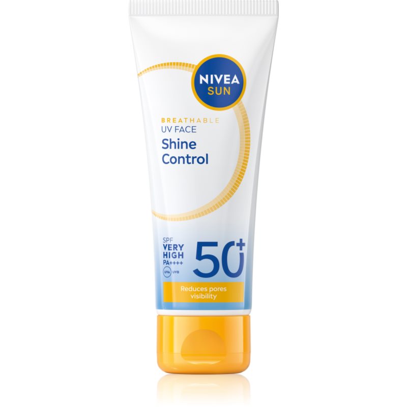 NIVEA SUN UV FACE ľahký zmatňujúci pleťový krém na opaľovanie SPF 50 50 ml