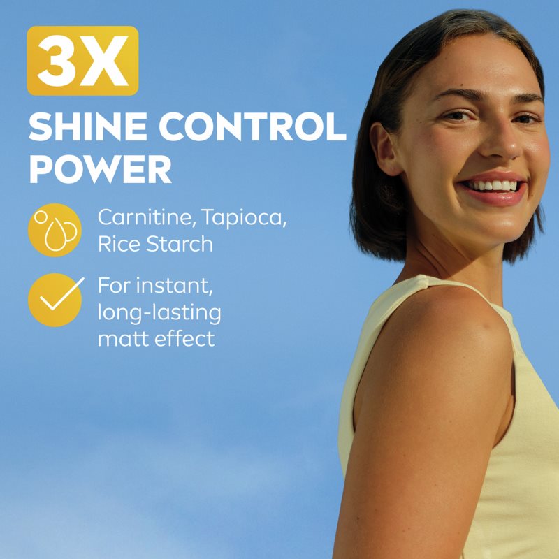 NIVEA SUN Shine Control pleťový krém na opalování SPF 50+ SPF 50+ 40 ml (obrázek 3)