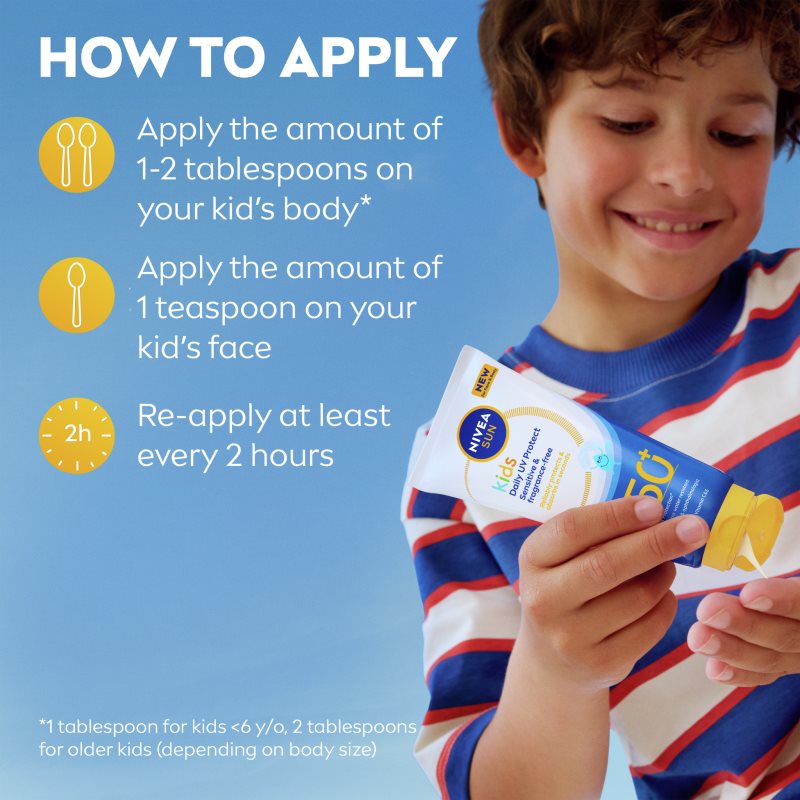 NIVEA SUN Kids mléko na opalování pro děti SPF 50+ 100 ml (obrázek 5)