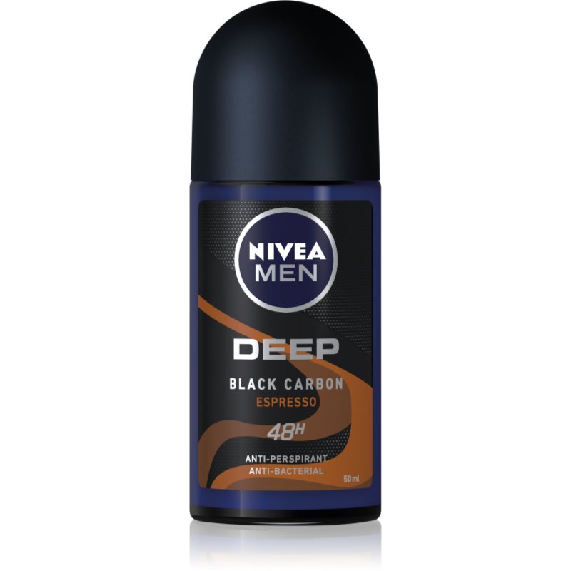 

Nivea Men Deep кульковий антиперспірант для чоловіків Black Carbon Espresso
