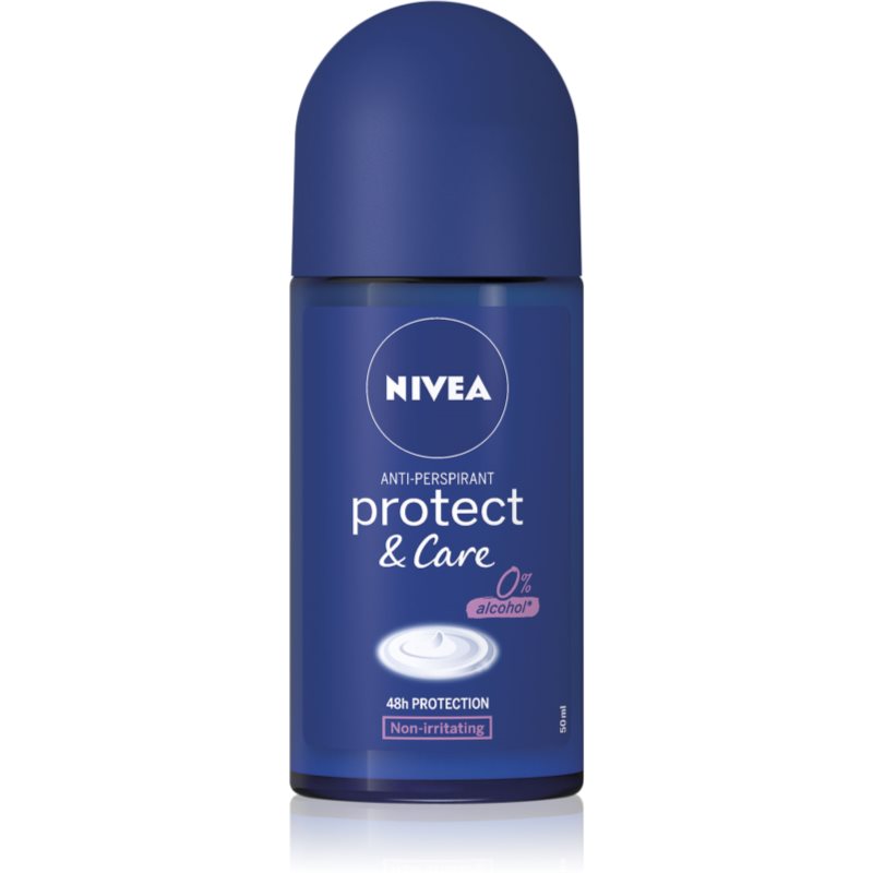 Nivea Protect & Care deodorant roll-on antiperspirant pentru femei 50 ml