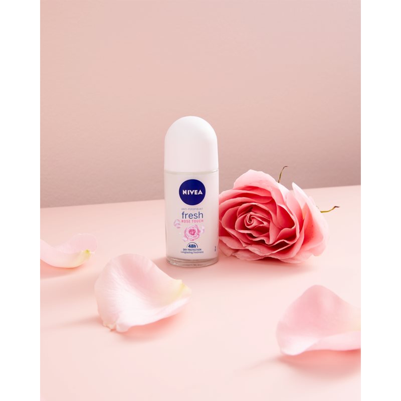 Nivea Rose Touch Roll-On Antiperspirant For Women 50 Ml