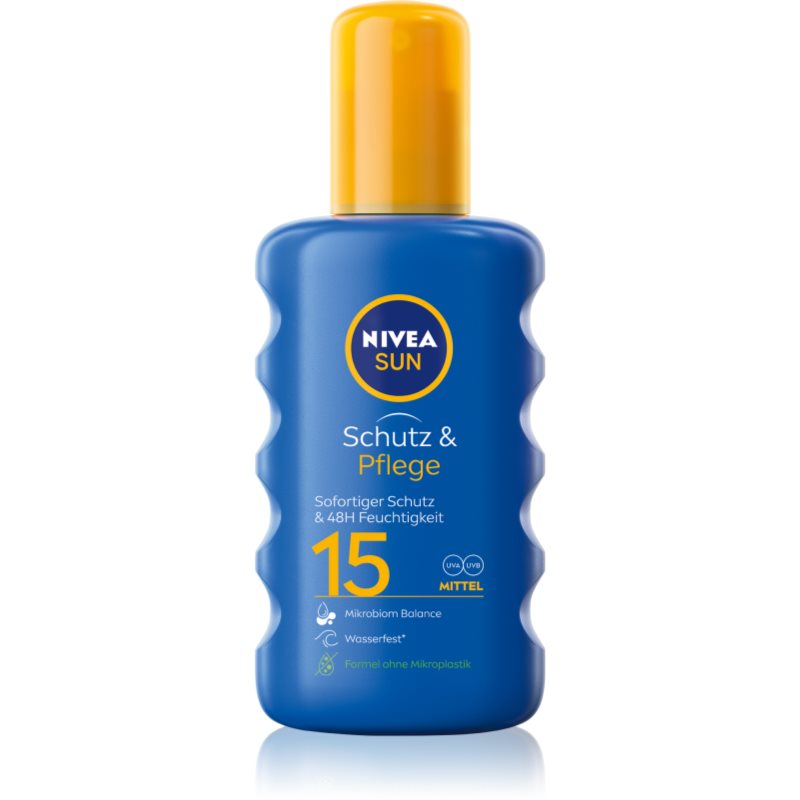 

Nivea Sun Protect & Moisture спрей для засмаги SPF 15
