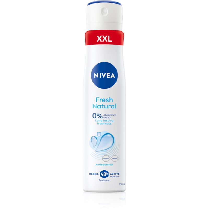 NIVEA Fresh Natural dezodorant w sprayu dla kobiet 250 ml