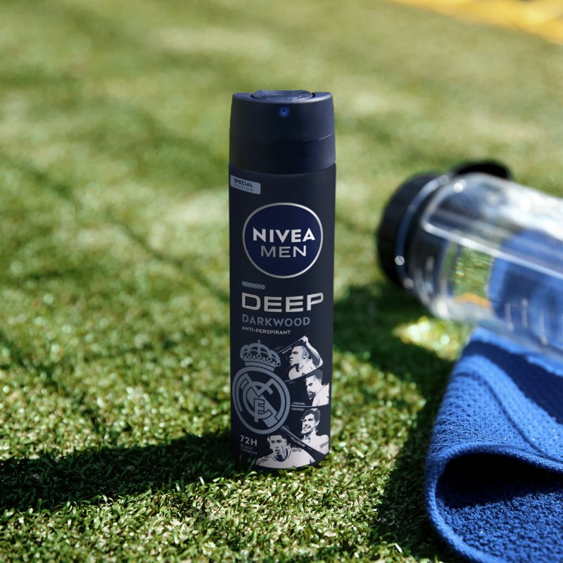 NIVEA MEN Real Madrid antiperspirant ve spreji limitovaná edice 150 ml (obrázek 4)