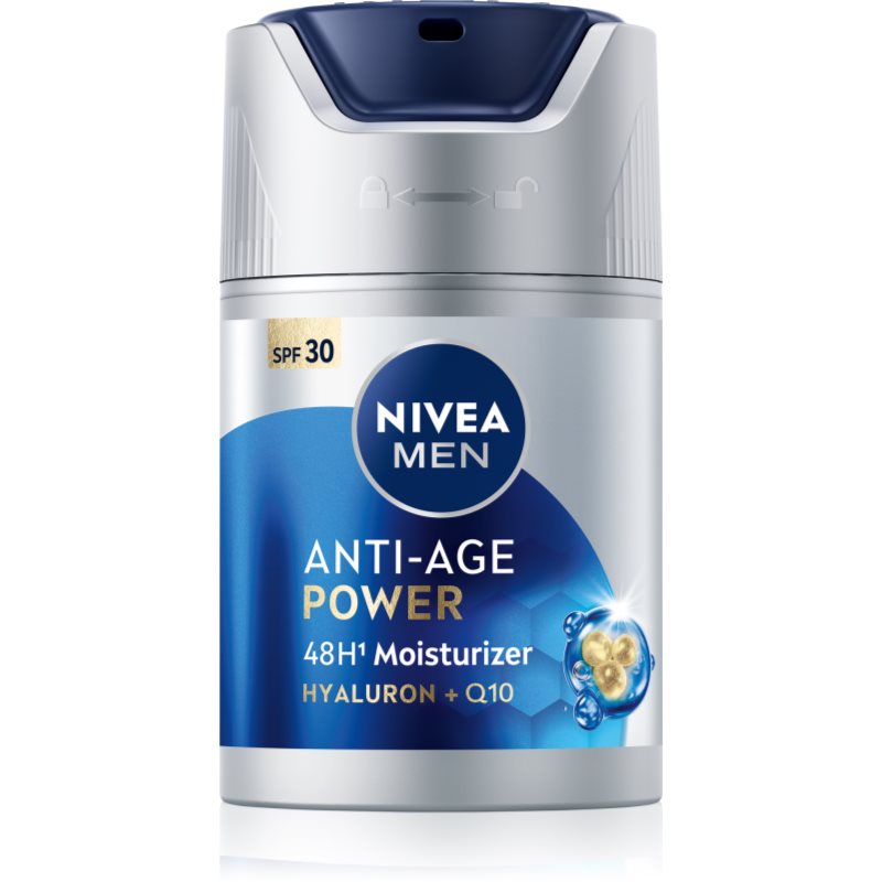 NIVEA MEN Anti-Age Power intensywnie nawilżający krem przeciwzmarszczkowy SPF 30 50 ml