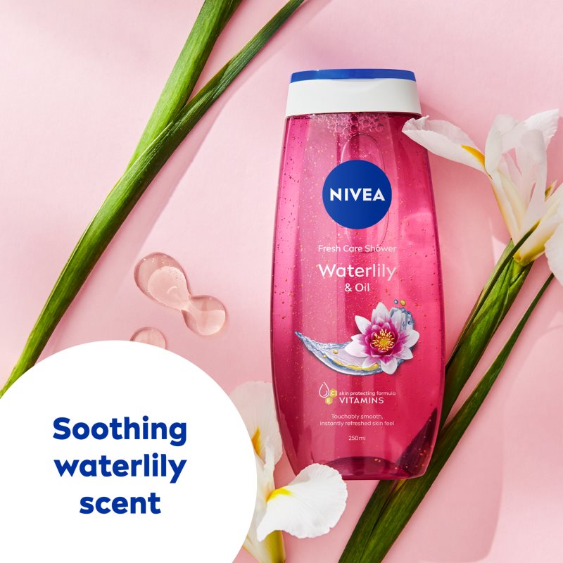 NIVEA Waterlily & Oil refreshing shower gel 250 ml