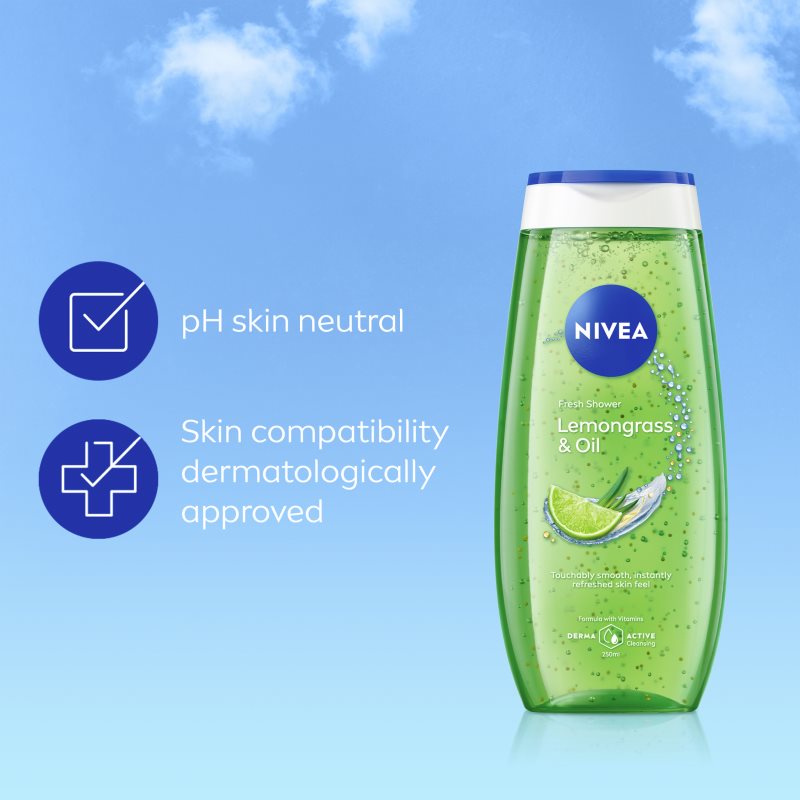 NIVEA Lemongrass & Oil erfrischendes Duschgel 250 ml (Bild 7)