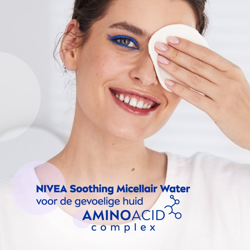 NIVEA Micellar Soothing micelární čisticí voda pro citlivou pleť 100 ml (obrázek 5)