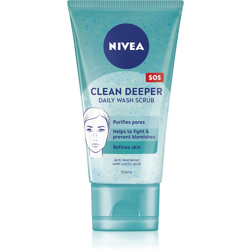 Nivea Clean Deeper mélyen tisztító gél 150 ml