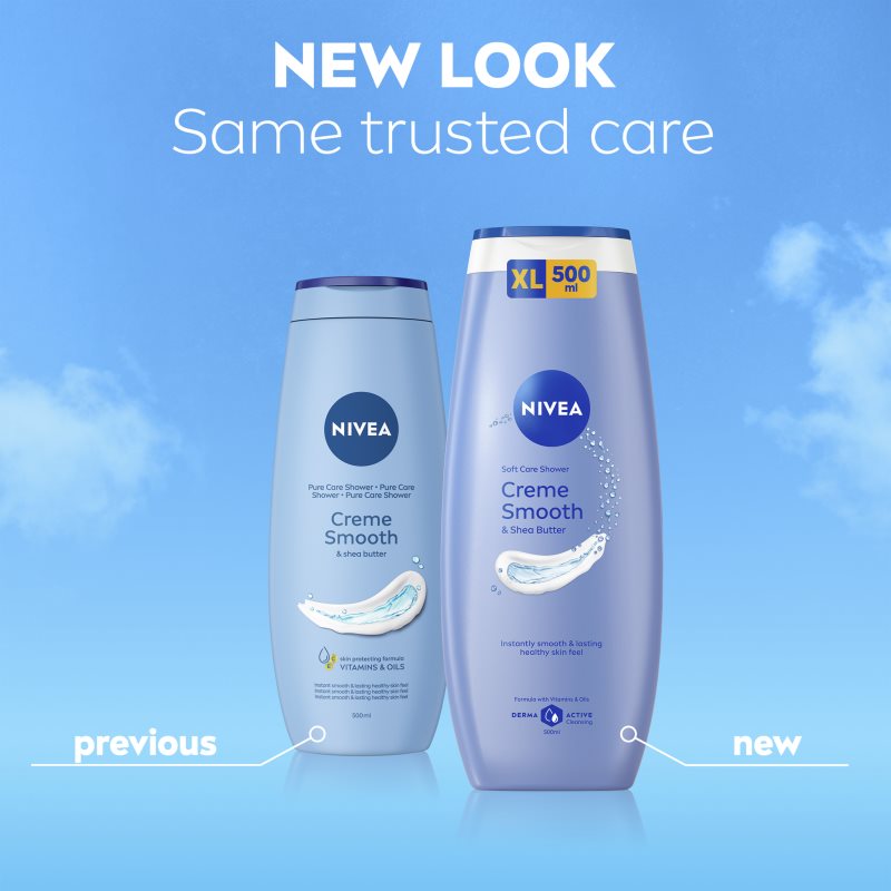 NIVEA Creme Smooth cremiges Duschgel 500 ml (Bild 7)