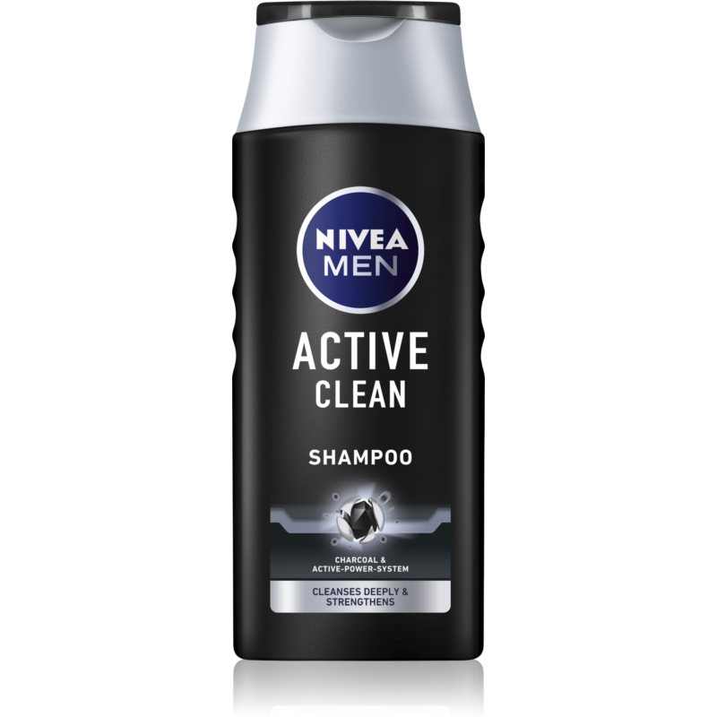 Nivea Men Active Clean champú con carbón activado para hombre 250 ml