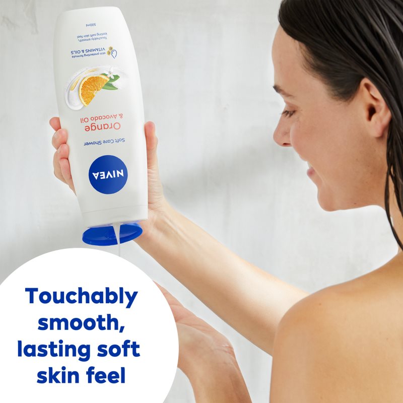 NIVEA Orange & Avocado Oil nourishing shower gel 500 ml