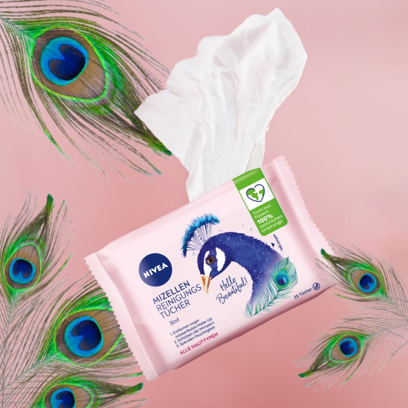 Nivea Micellar Cleansing Face Wipes 3-in-1 25 Pc