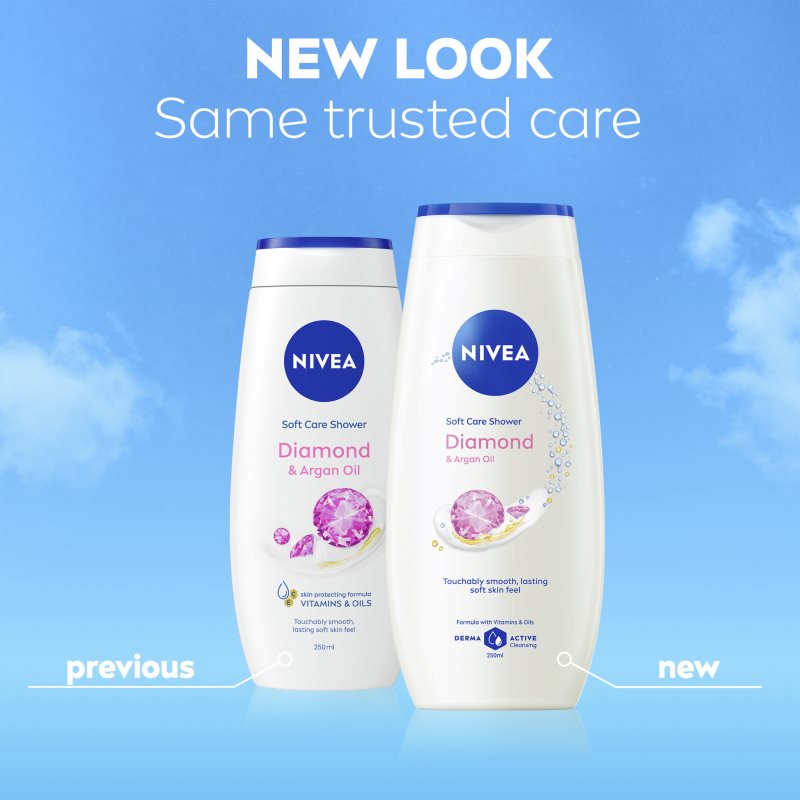 NIVEA Diamond & Argan Oil pflegendes Duschgel 500 ml (Bild 8)