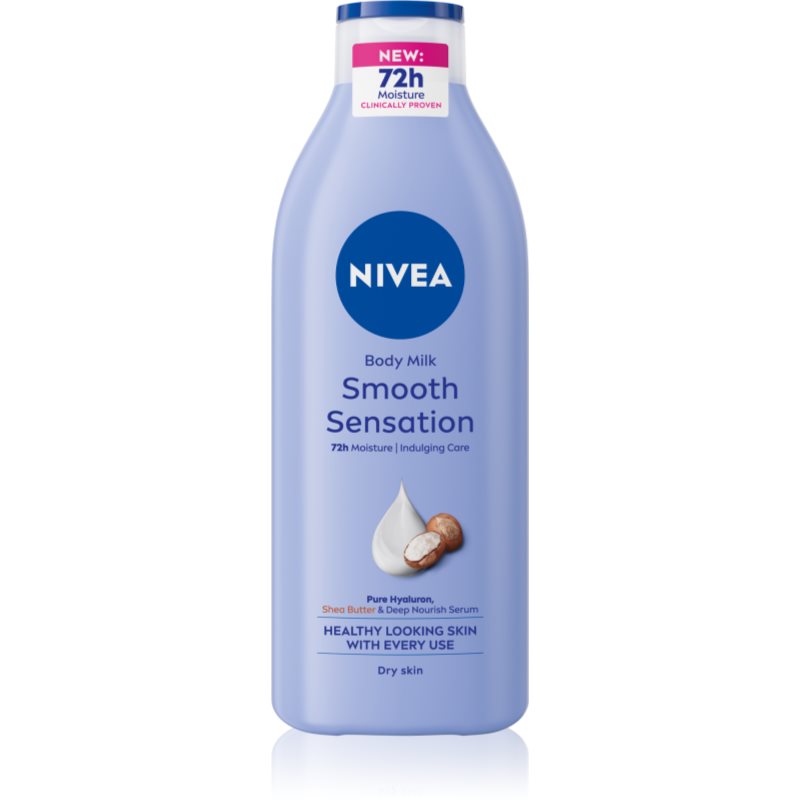 NIVEA Smooth Sensation Lait Corporel Hydratant Pour Peaux Sèches 400 Ml