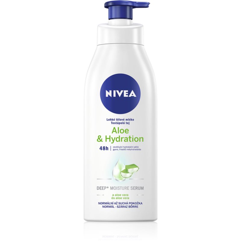 E-shop Nivea Aloe & Hydration lehké tělové mléko 400 ml