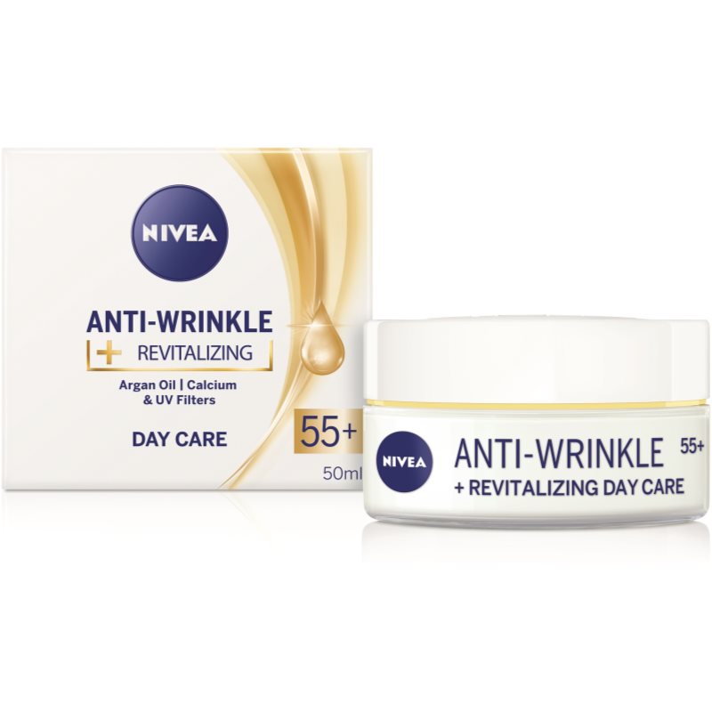 

Nivea Revitalizing відновлюючий денний крем проти зморшок 55