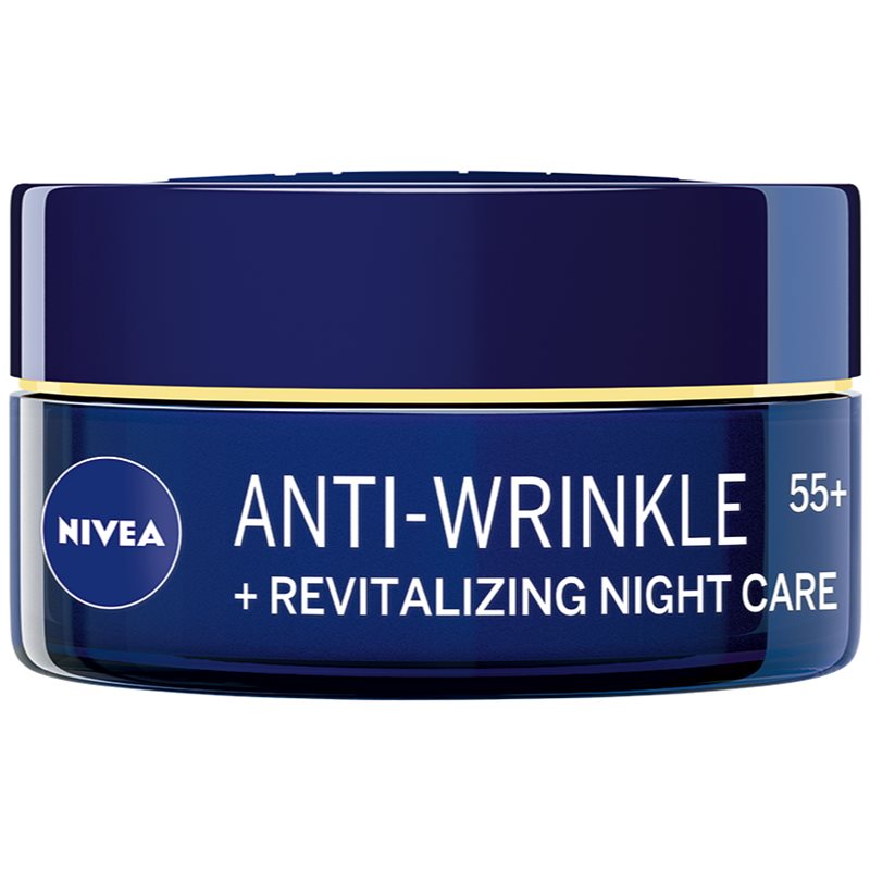 Nivea Revitalizing відновлюючий нічний крем проти зморшок 55+ 50 мл