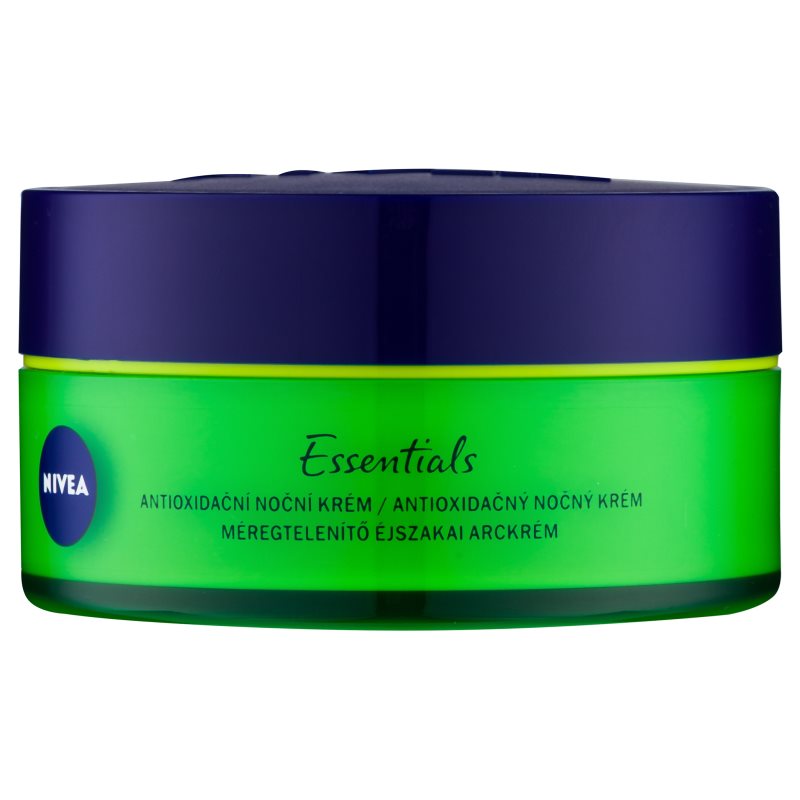 

Nivea Urban Skin Detox нічний антиоксидантний крем з гіалуроновою кислотою
