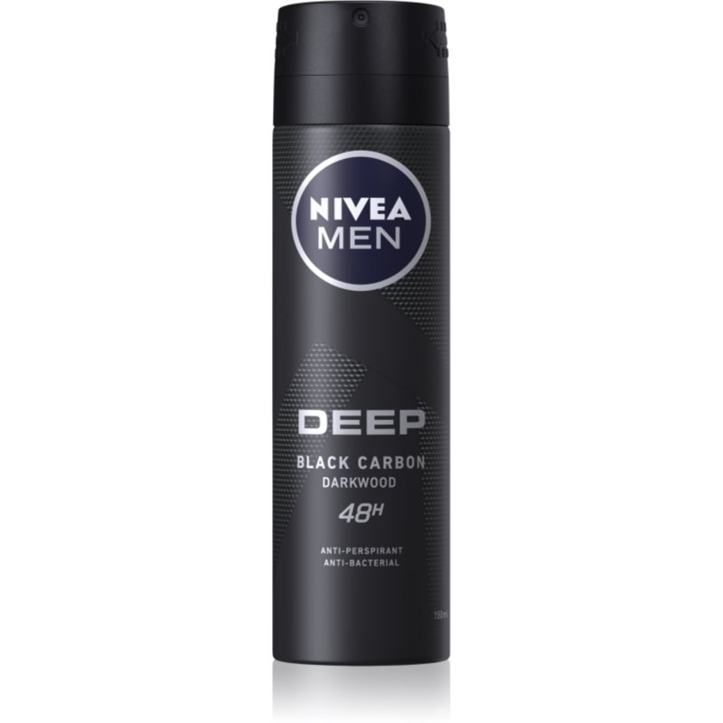 Фото - Дезодорант Nivea Men Deep antyperspirant w sprayu dla mężczyzn 150 ml 