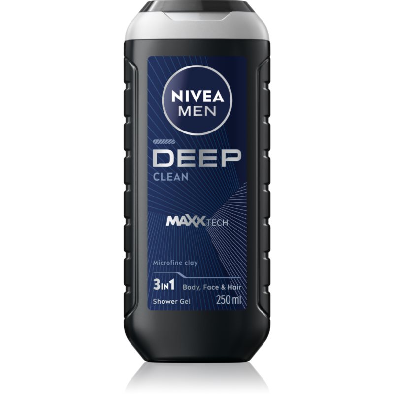 

Nivea Men Deep гель для душу для обличчя, тіла та волосся