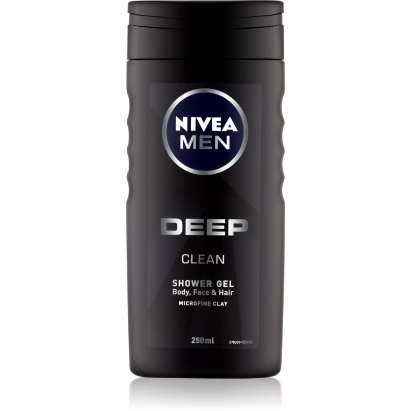 Photos - Shower Gel Nivea MEN Deep  for men 250 ml 
