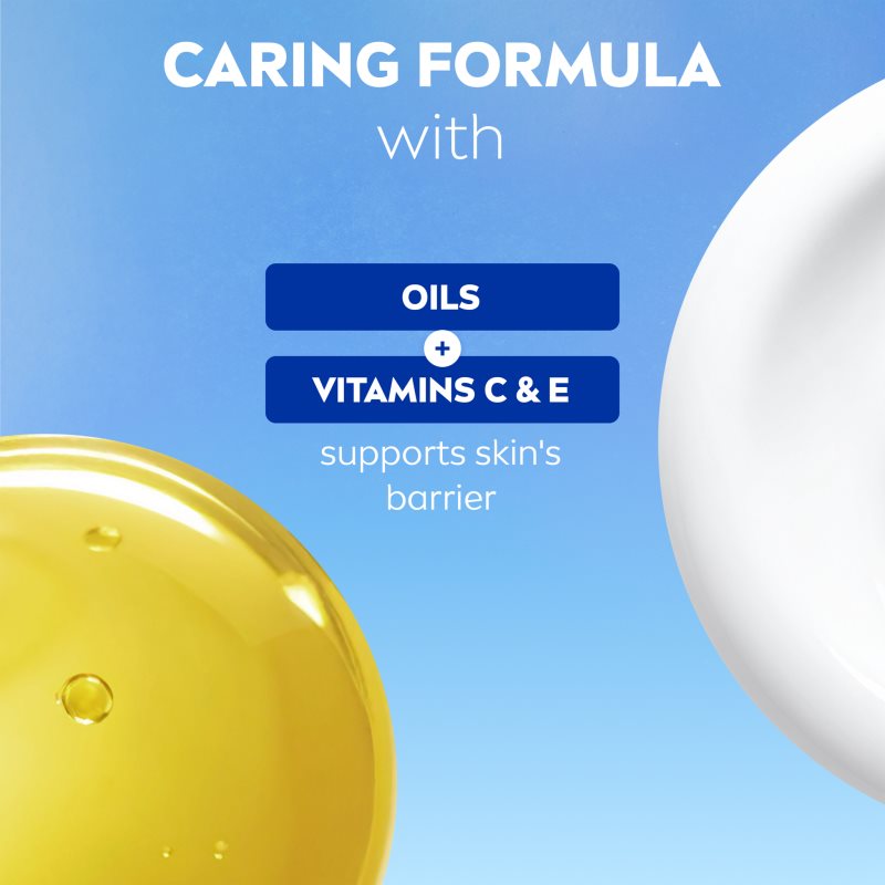 NIVEA Care & Relax pena do kúpeľa a sprchový gél 2v1 750 ml
