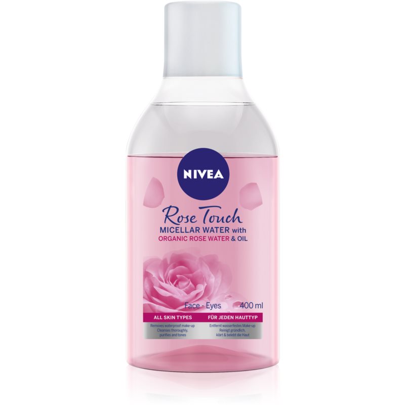 Nivea Rose Touch kétfázisú micellás víz 400 ml
