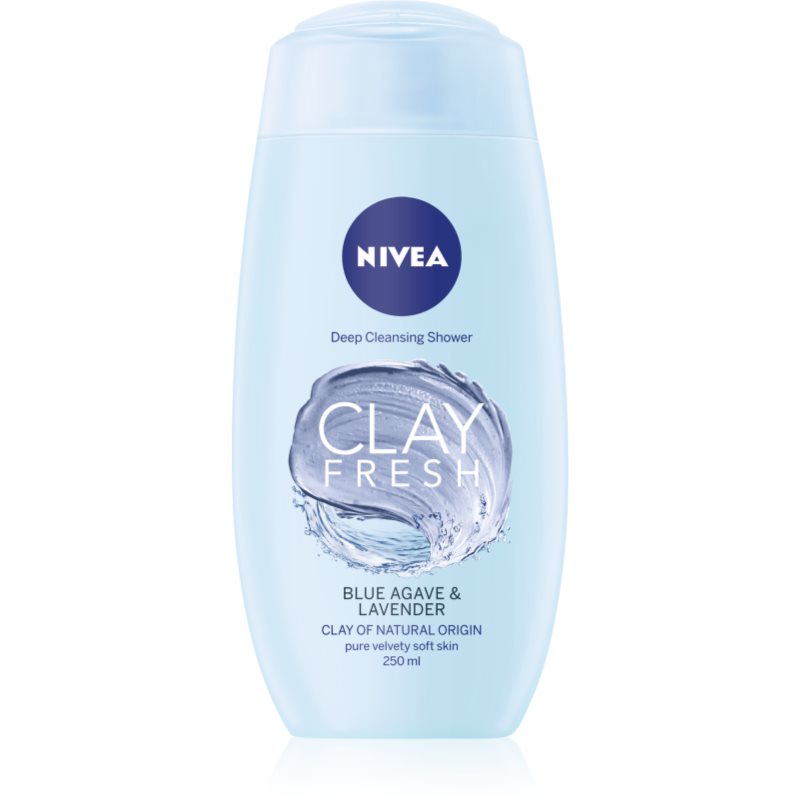 

Nivea Clay Fresh Blue Agave & Lavender гель для душу з глиною