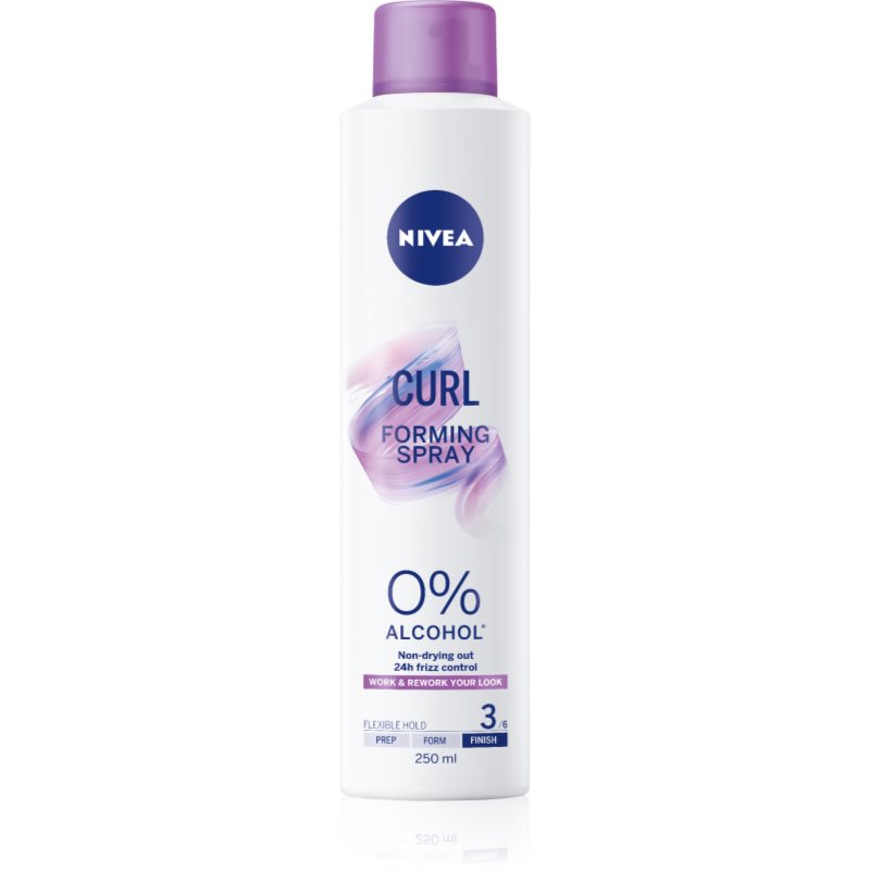 

Nivea Forming Spray Curl стайлінговий спрей для дефініції локонів