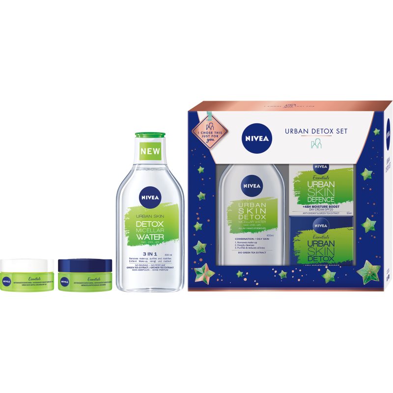 

Nivea Urban Skin Detox подарунковий набір XVI.