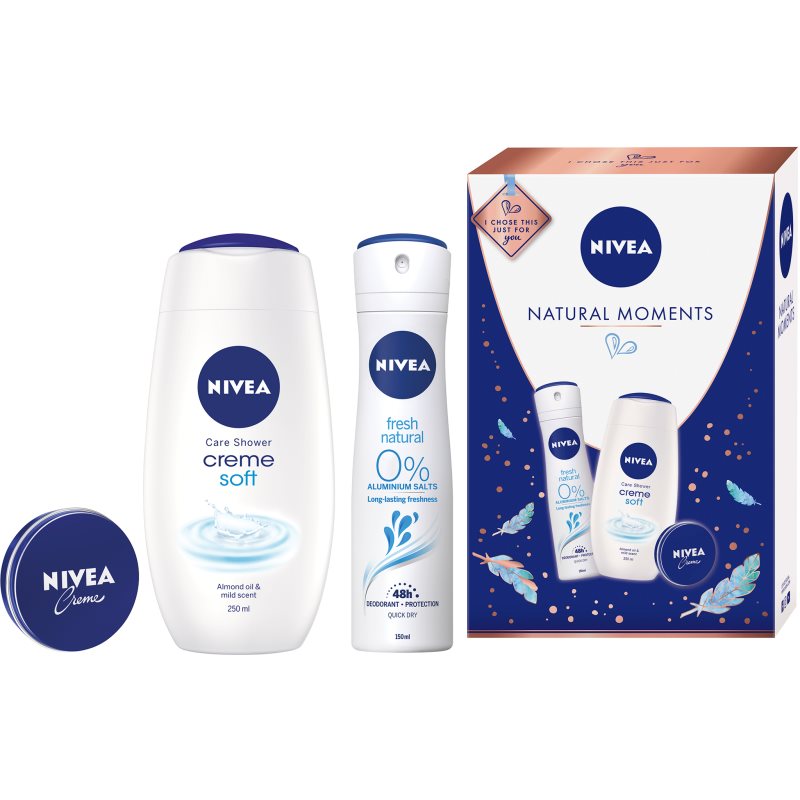 

Nivea Natural Moments подарунковий набір VII.