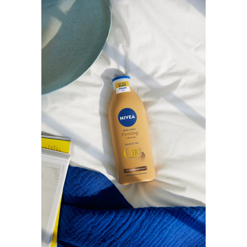 Nivea Q10 Firming + Bronze тонуюче молочко зі зміцнюючим ефектом 400 мл