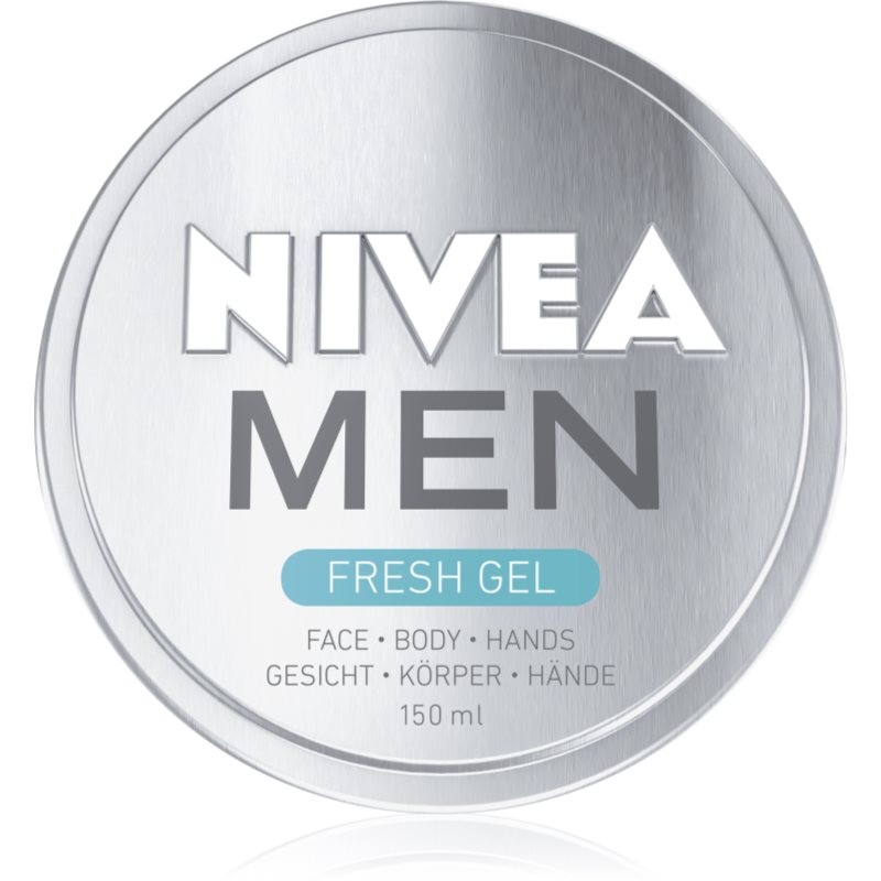 Nivea Men Fresh Kick освежаващ гел за лице, ръце и тяло 150 мл.