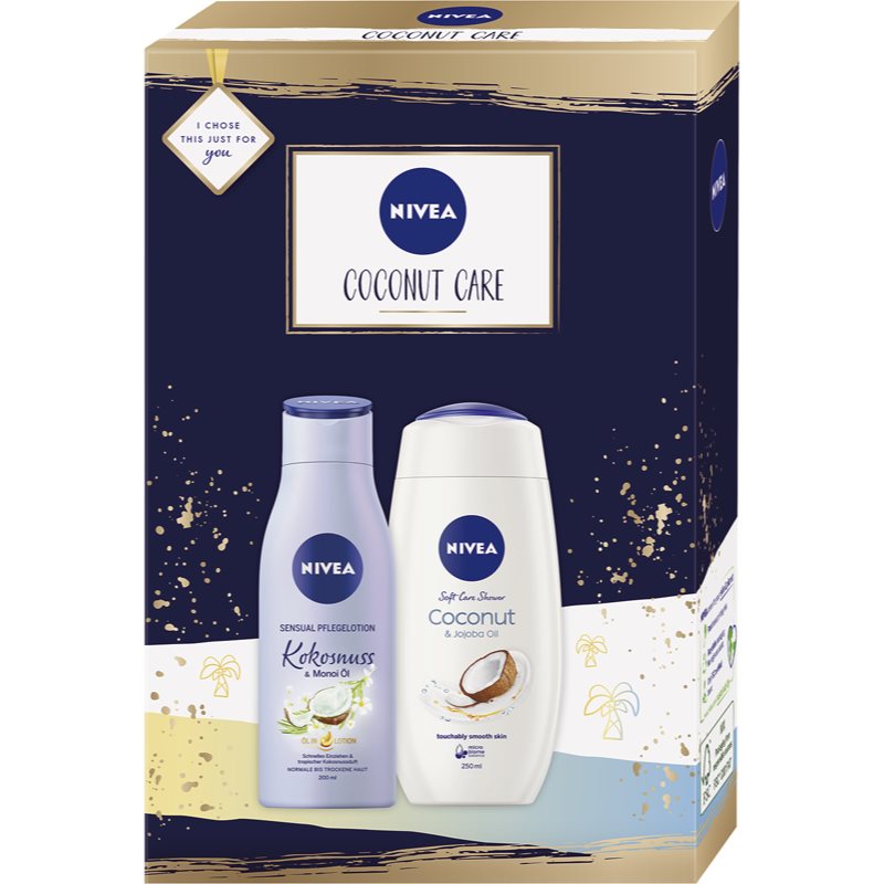

Nivea Coconut Care подарунковий набір для живлення та зволоження