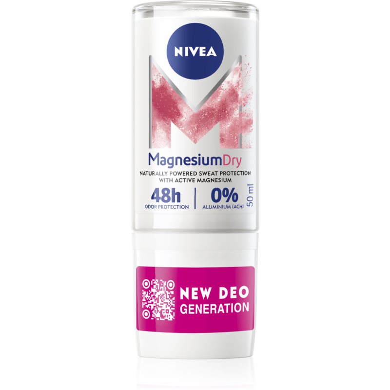 Фото - Дезодорант Nivea Magnesium Dry dezodorant roll-on 48 godz. 50 ml 
